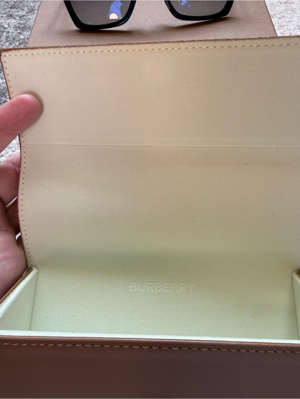 Burberry Blue Gradient Square Sunglasses - Picture 8 of 11